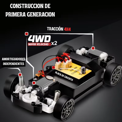 Coche de control remoto para drift