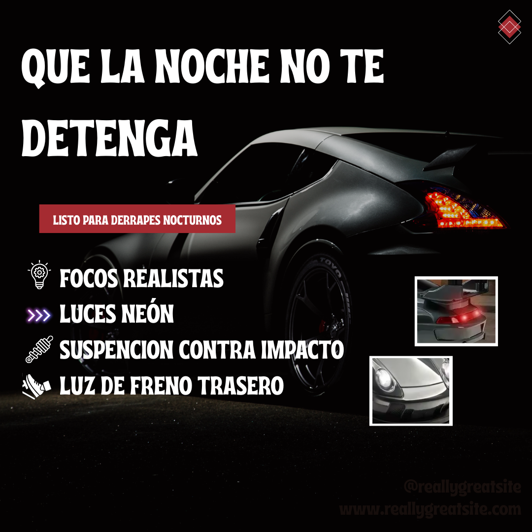 Coche de control remoto para drift